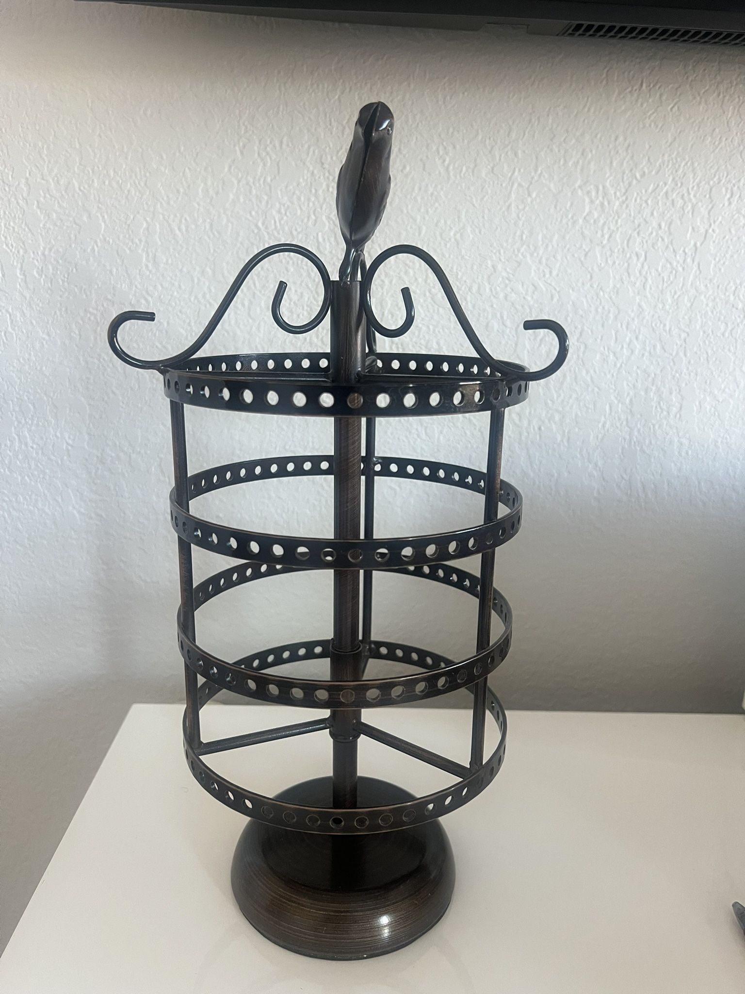 Rotating Jewelry Holder – Bird Design