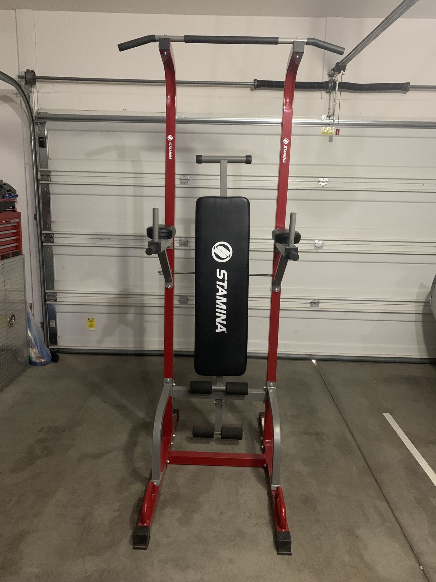 Stamina Full Body Power Tower 1735 and Weight Bench