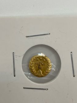 Vintage 14K Gold MCH Pin