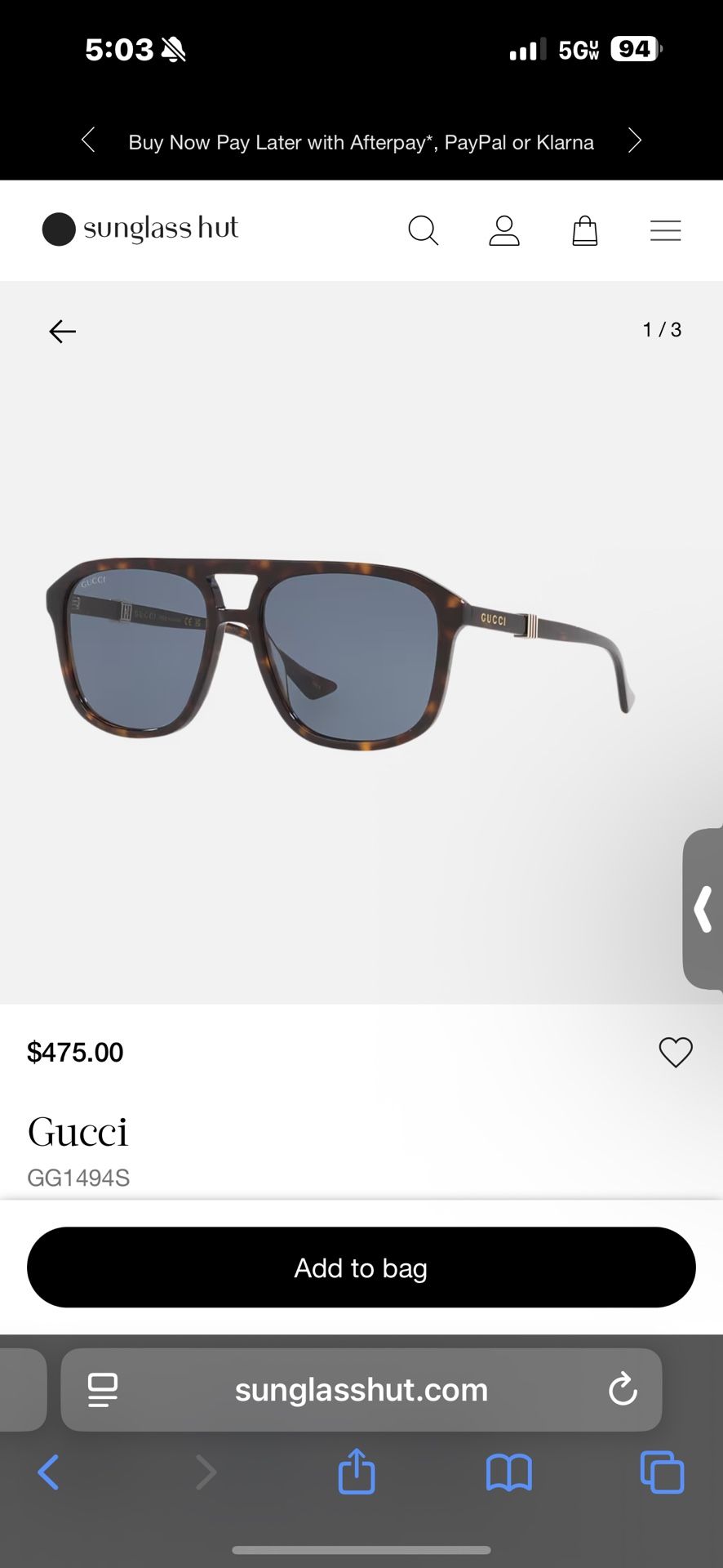 Gucci Sunglasses