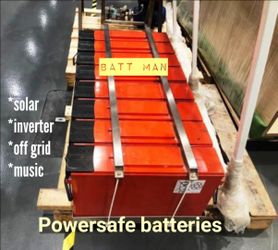 Powersafe 12v 190ah solar batteries