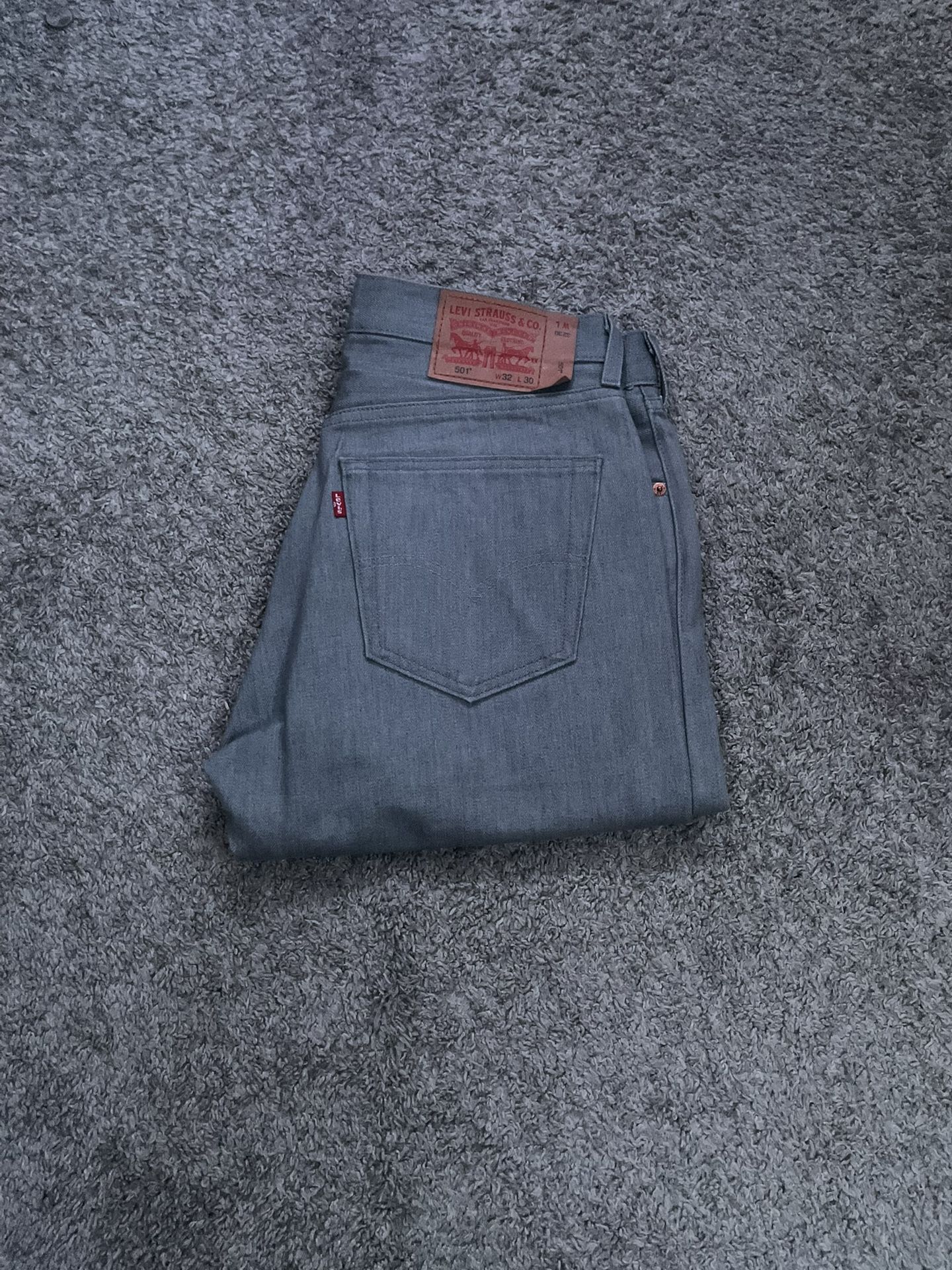 501 Levis Grey Jeans(size 32x30)