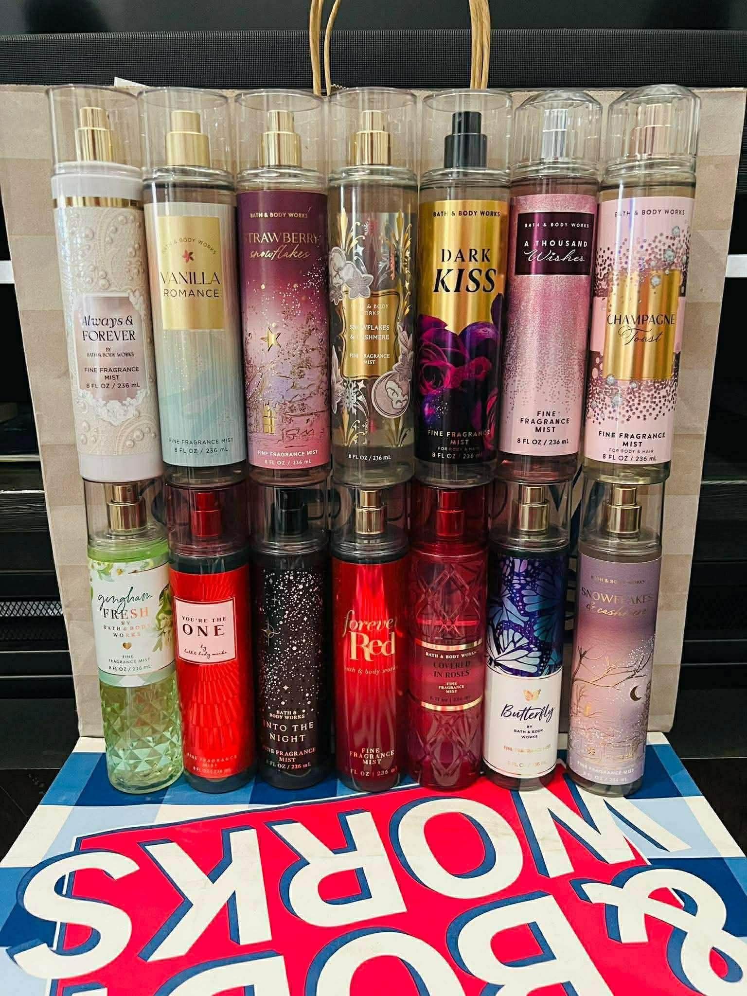Bath and Body Works Fragrance Mist