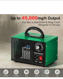 Ozone Generator 45,000mg/h Air Purifier