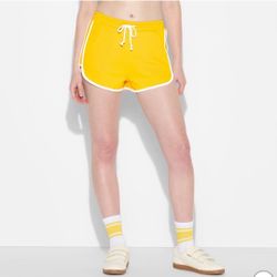 Yellow Shorts 