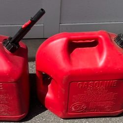 Gas Cans $5 Each 