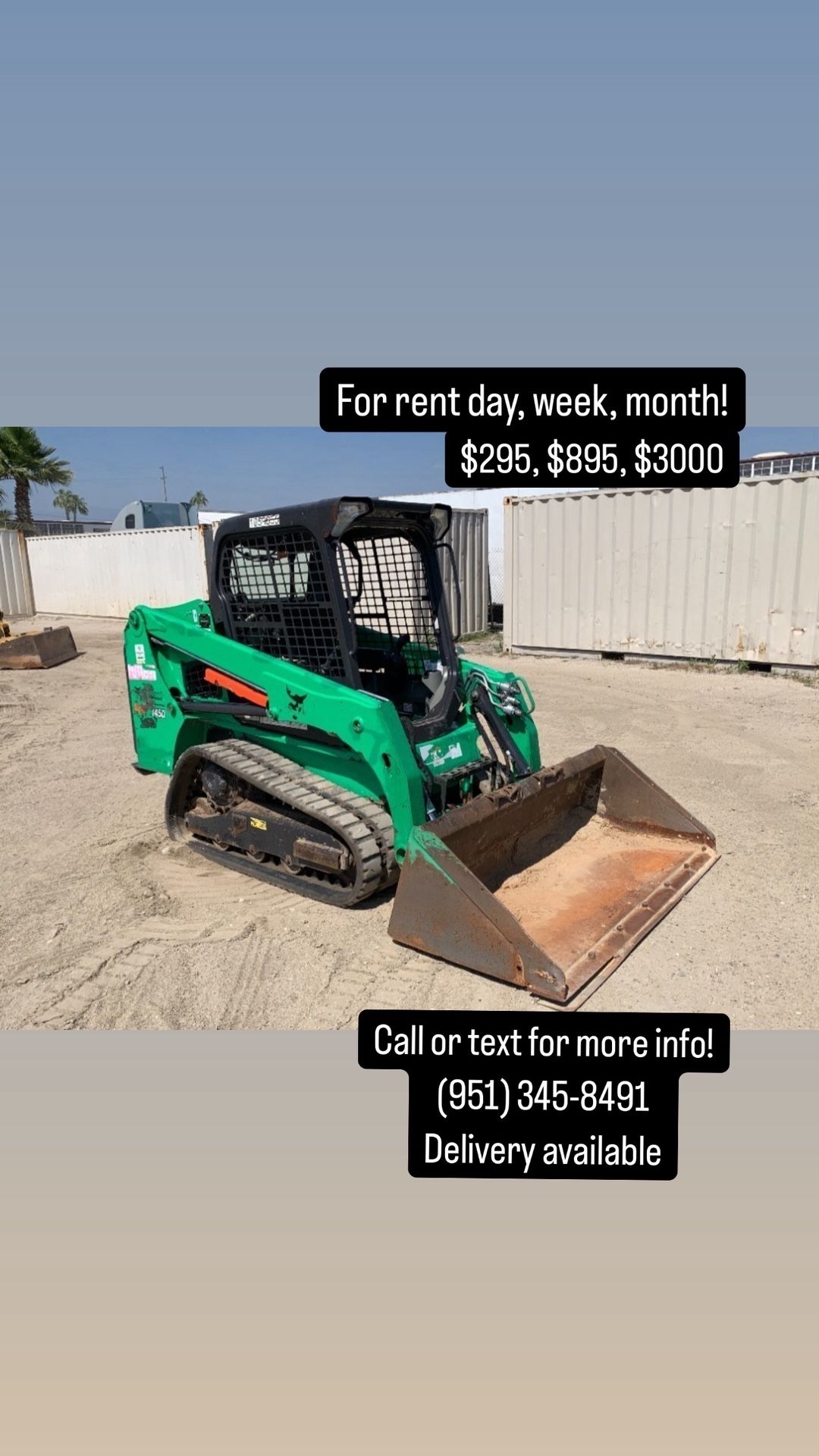 Construction Equipment Available