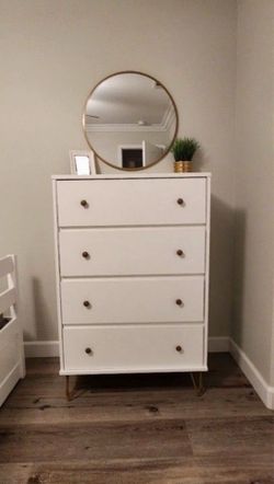 Tall white drawer