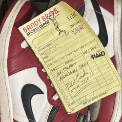 Jordan 1 “Lost and Found” Chicago