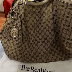 Gucci Gg Large Sukley Tote Bag 