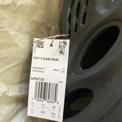 Adidas Yeezy Black Foam Runners OG