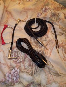 Guitar cables