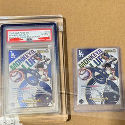 Raw Dodgers Luffy One Piece Night TCG 