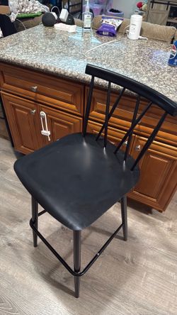 Set of 2 high bar chairs