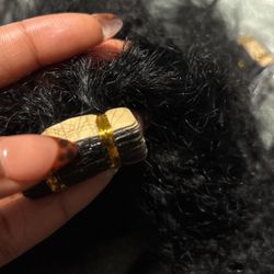 Kinky Straight Tape In 