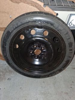 Spare tire or jack