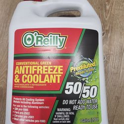 Oriellys Conventional GREEN Antifreeze & Coolant 1 Gallon