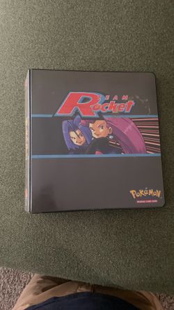 Team Rocket Pokemon Binder