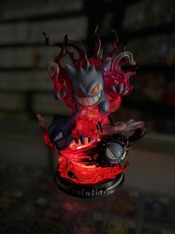 Gengar Evolution LED 9” Statue