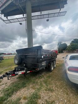 2012 load trail dump trailer clean tittle