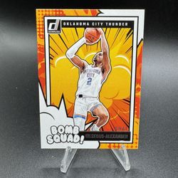 2024-25 Panini Donruss - Bomb Squad Shai Gilgeous-Alexander #12 MVP OKC