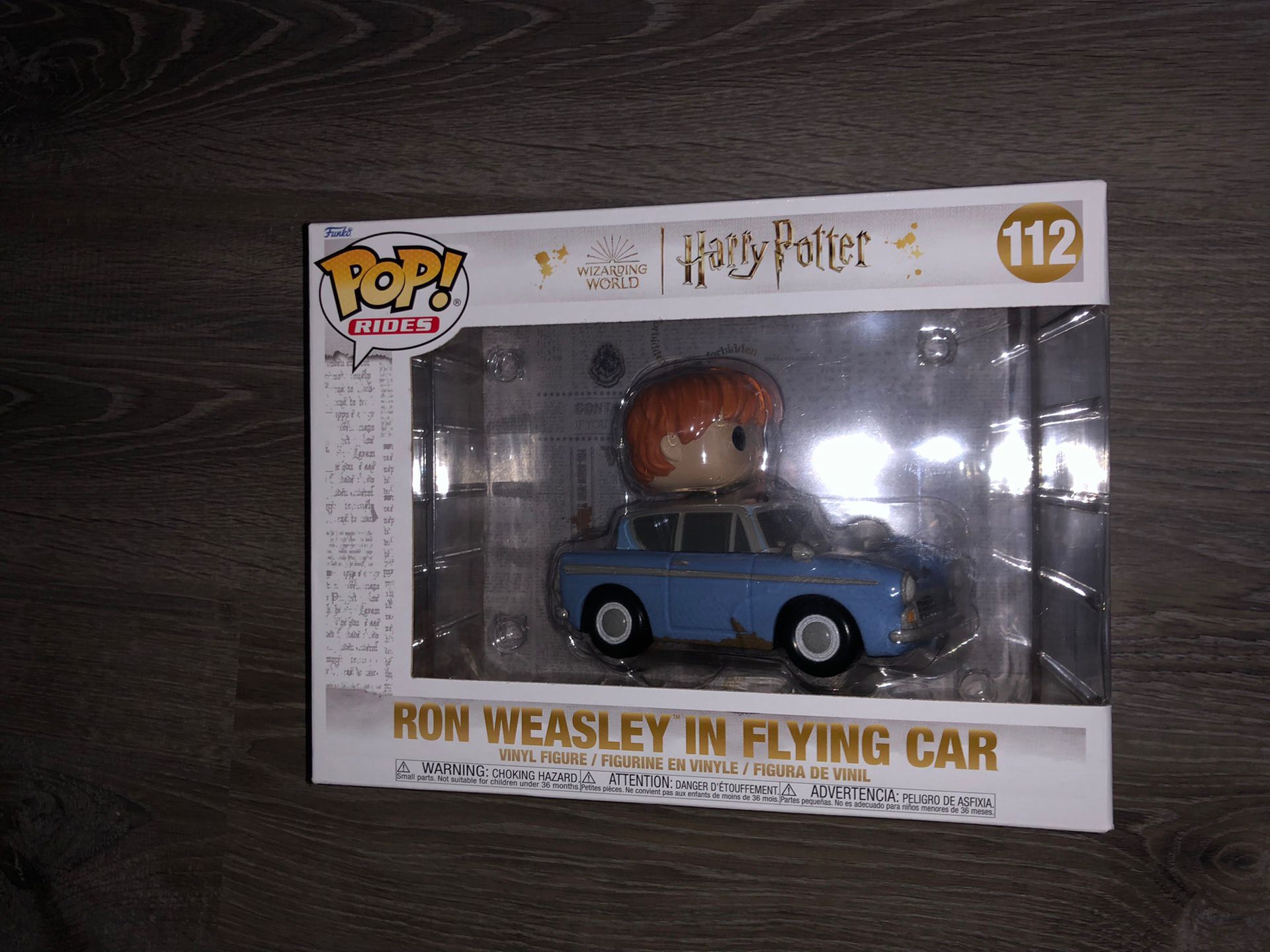 Ron Weasley In Flying Car Funko Pop 