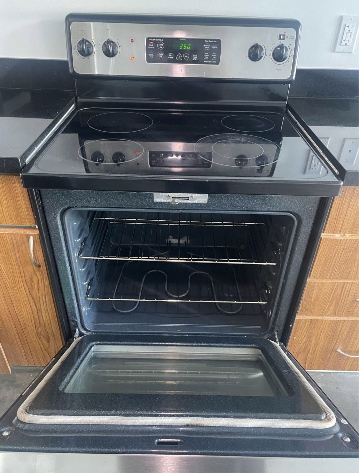 Electric Stove 4 Burners 30 Inch