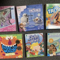Toddler And Preschool Board Games - $2 Each 
