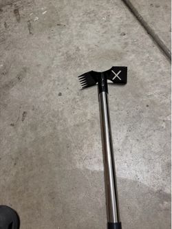 Weed Puller Tool with Long Handle - 60" Manual Weeder Remover Tool, 2 in 1 Hand Weed Rake and Garden Hoe for Gardening, Heavy Duty Uprooting Weeding P