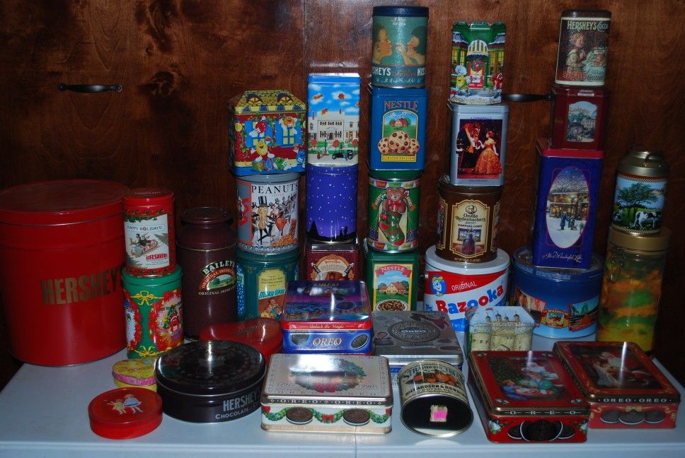 Cookie Tins For Sale -- Wizard Of OZ , Disney, Vintage