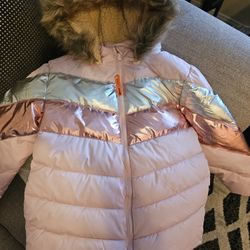 Arizona Pink And Silver Jacket Size 16 Youth .