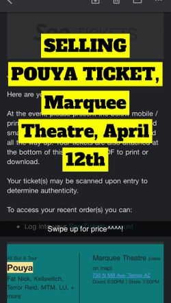 Pouya, Fat Nick, Terror Reid, Kxllswitch Concert Ticket