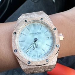 AP Frosted Rose Gold Audemars Piguet