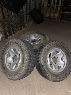 Cooper Discovery Tires With Rims