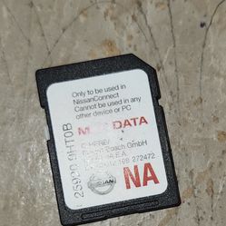 2015 Nissan Rogue  Map  Sd Card 