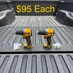 DEWALT ATOMIC 20-Volt MAX Brushless Cordless 1/2 in. Hammer Drill (Tool-Only) **2 Available, $95 Each**