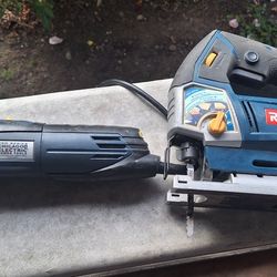 Ryobi Jigsaw and Chicago Multitool