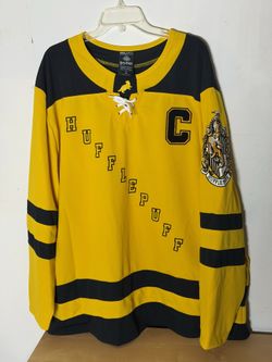 Box Lunch Harry Potter Hufflepuff Hockey Style Jersey 2XL Wizarding World