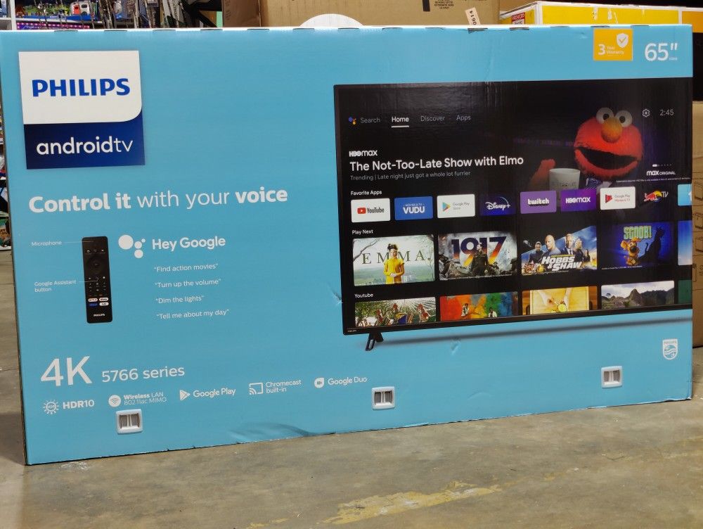 Philips 65PFL5766 4K Smart TV Android