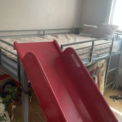 Twin Size Bed With Slide 