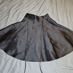 Short Black Circle Skirt
