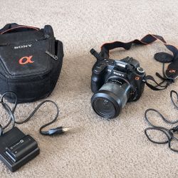 Sony Alpha DSLR A200 10.2MP with 18 to 70mm Lens