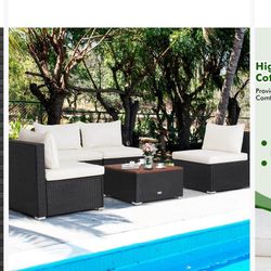Outdoors 5 piece furniture set