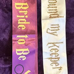 Harry Potter Bachelorette/bridal Shower Sash