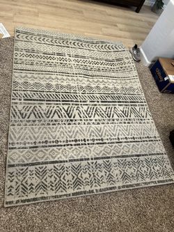 Used Moroccan 5’x7’ Boho Rug
