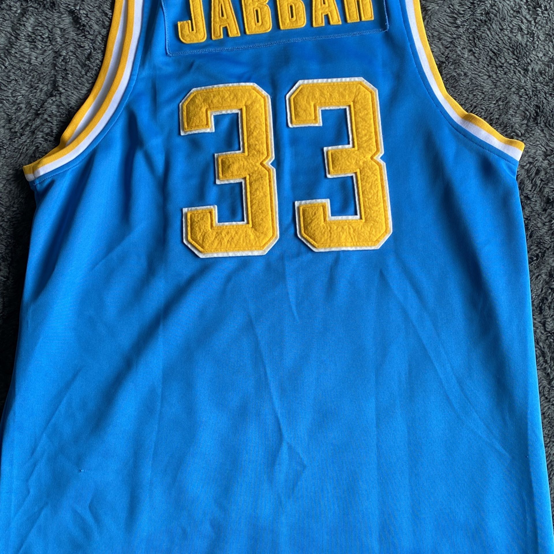 Classic Vintage Throwback 00s UCLA Kareem Abdul Jabbar #33 Basketball Jersey  - Blue – BuyMovieJerseys