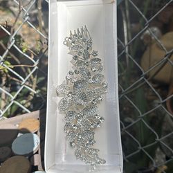 Flower Bride Wedding Hair