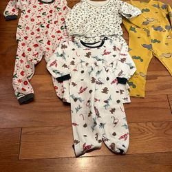 4 Sets Of Pajamas Toddler Boy 18-24 Months