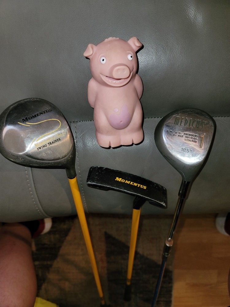 Teach Yourself To GOL Momentus Golf Teaching Tool/Medicus Driver
