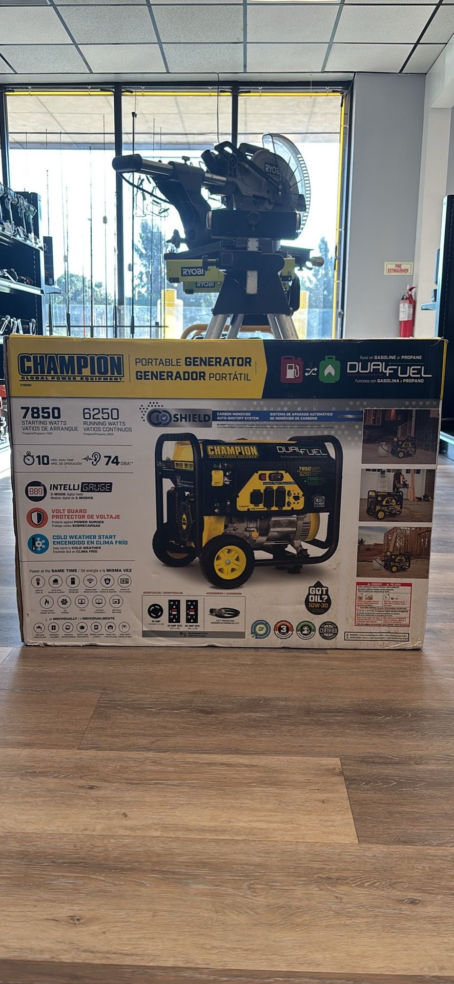 Champion Dual Fuel Generator 